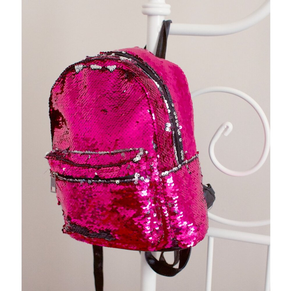 Pink Sequenz Backpack